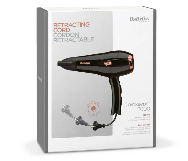 Babyliss Suszarka do włosów D373E - 1027952 - zdjęcie 5